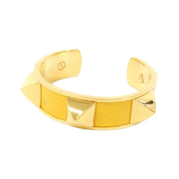 Hermès Medor Yellow Leather bracelet - Picture 1 of 4